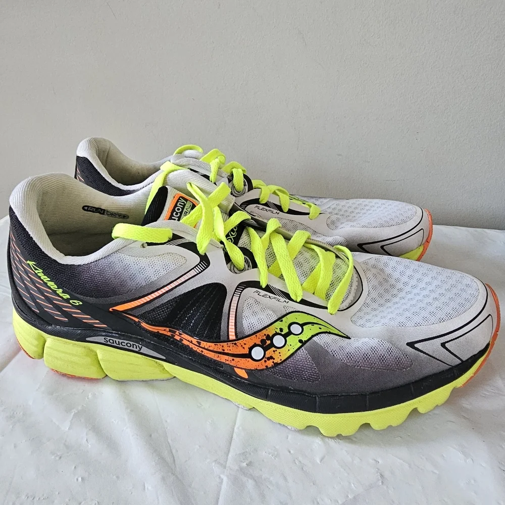 SAUCONY Kinvara 6 Men's Athletic, Running Shoes, Sneakers - Picture 1 of 9